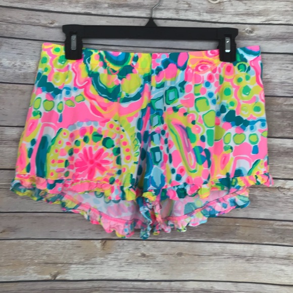lilly pulitzer elastic waist shorts